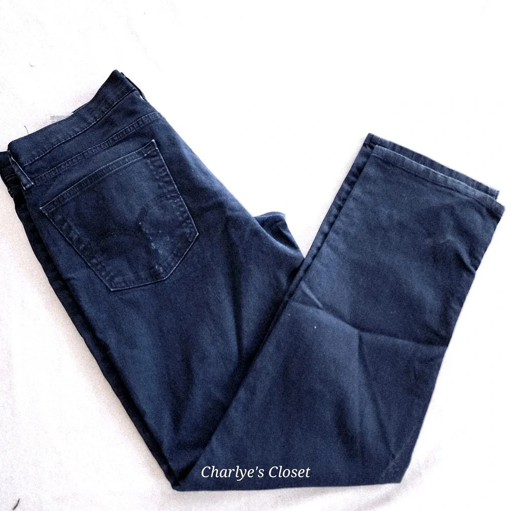 Levis Mens 541 Stretch Athletic Fit Dark Wash Red Tab‎ Jeans 36x34 (Fits 36x33)